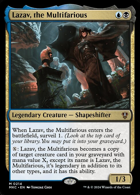 Lazav, the Multifarious - Commander: Murders at Karlov Manor