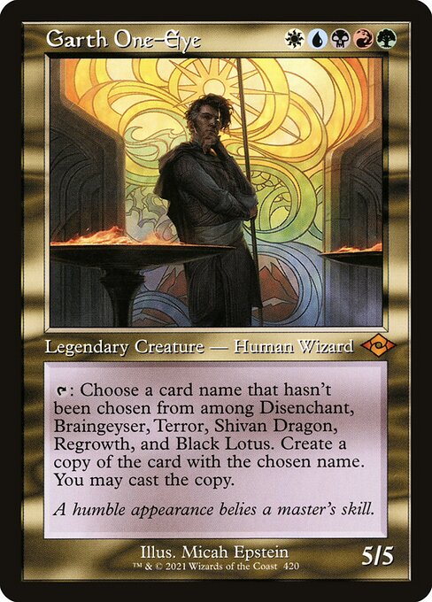 Garth One-Eye (Retro Frame) - Modern Horizons 2