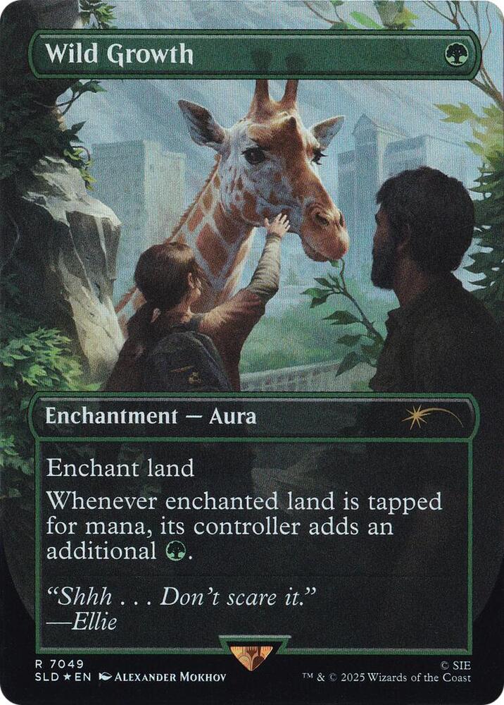 Wild Growth (Rainbow Foil) - Secret Lair Drop Series