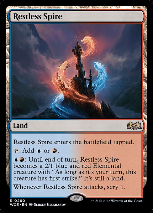 Restless Spire (Foil) - Wilds of Eldraine
