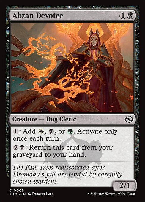 Abzan Devotee (Foil) - Tarkir: Dragonstorm