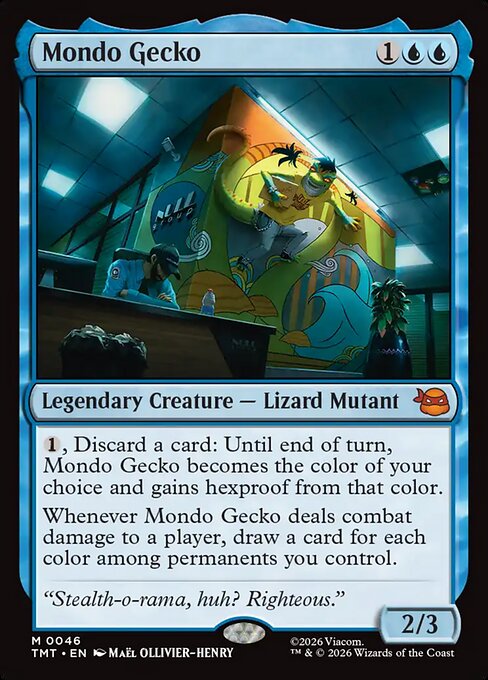 Mondo Gecko (Foil) - Teenage Mutant Ninja Turtles