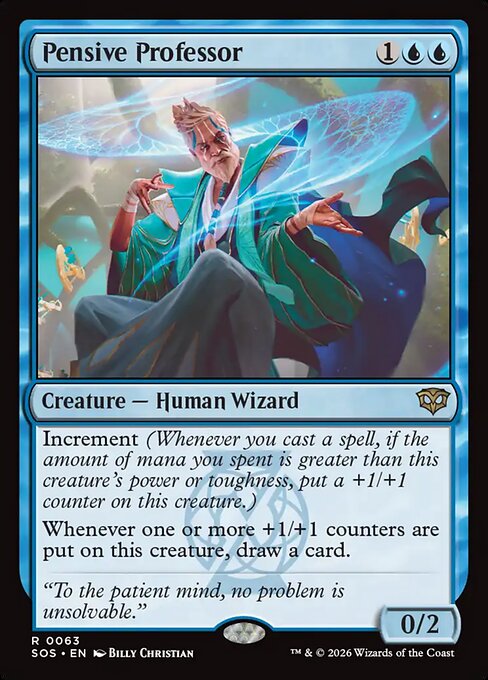 Pensive Professor - Secrets of Strixhaven