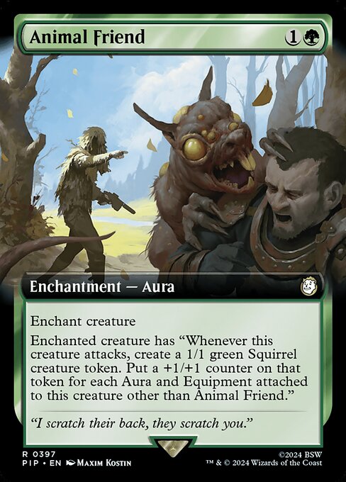Animal Friend (Extended Art) - Universes Beyond: Fallout