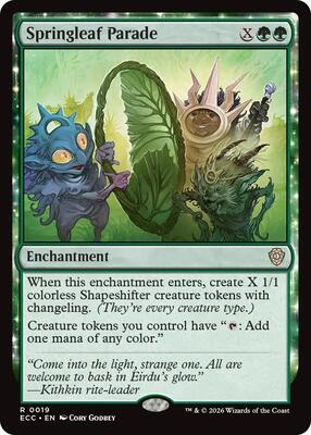 Springleaf Parade - Commander: Lorwyn Eclipsed