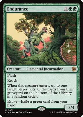 Endurance - Commander: Lorwyn Eclipsed