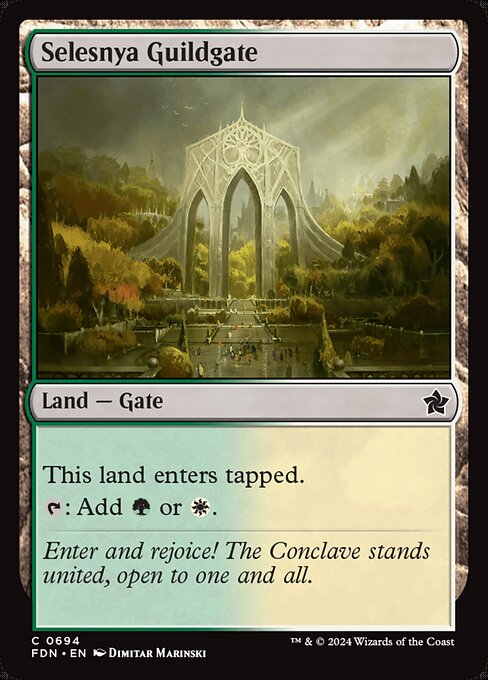 Selesnya Guildgate - Ravnica: Clue Edition
