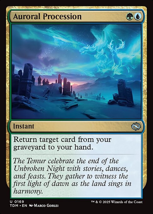 Auroral Procession (Foil) - Tarkir: Dragonstorm