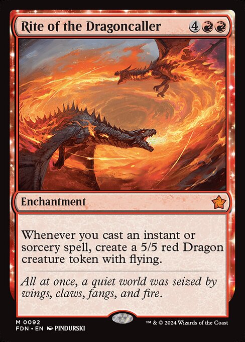 Rite of the Dragoncaller (Foil) - Foundations