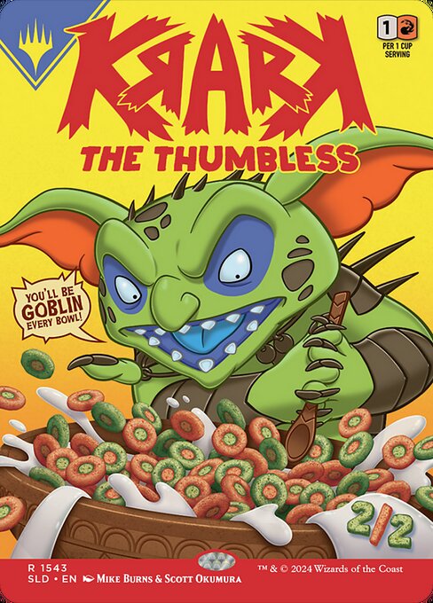 Krark, the Thumbless (Foil) - Secret Lair Drop Series