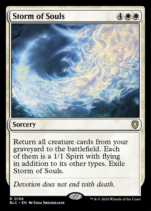 Storm of Souls - Commander: Bloomburrow