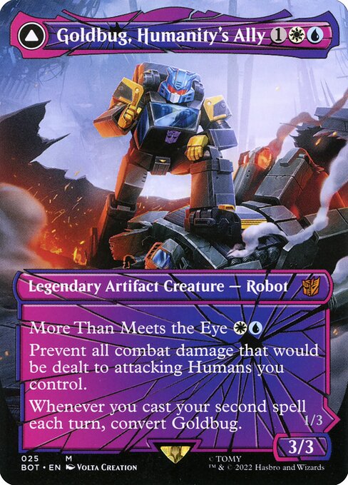 Goldbug, Humanity's Ally (Shattered Glass) - Universes Beyond: Transformers