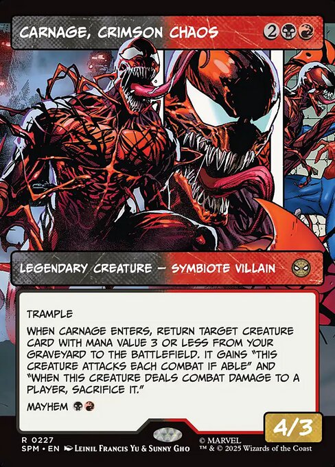 Carnage, Crimson Chaos (Borderless) - Marvel's Spider-Man