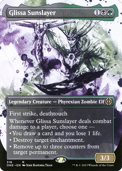 Glissa Sunslayer (Showcase) - Phyrexia: All Will Be One