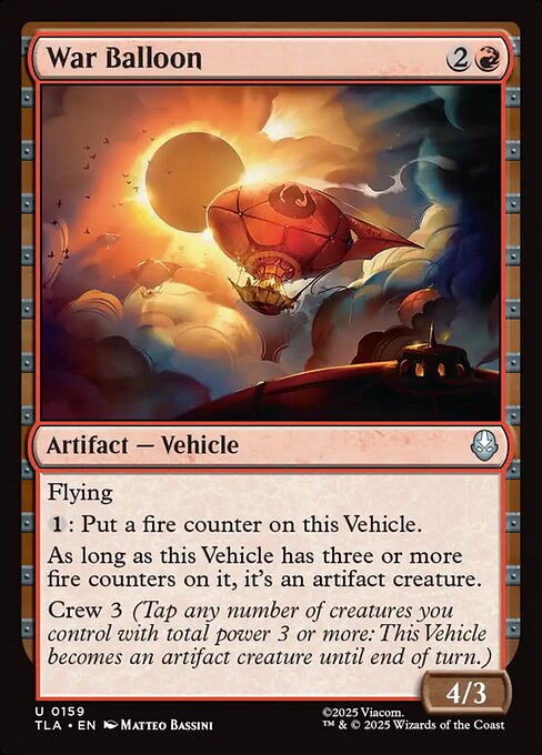 War Balloon (Foil) - Avatar: The Last Airbender