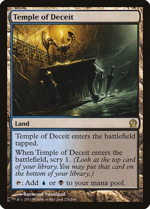 Temple of Deceit (Foil) - Theros