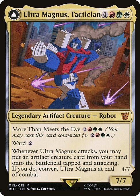 Ultra Magnus, Tactician - Universes Beyond: Transformers