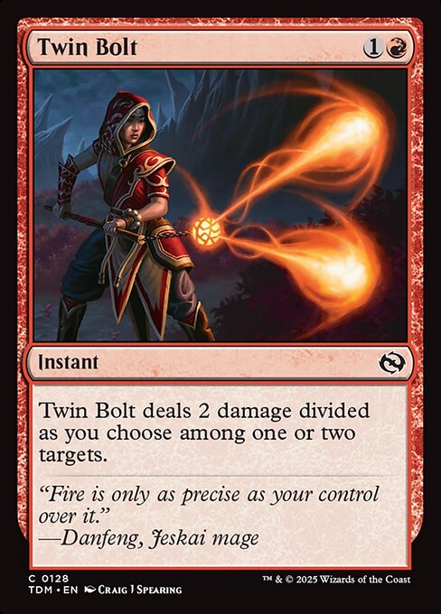 Twin Bolt (Foil) - Tarkir: Dragonstorm