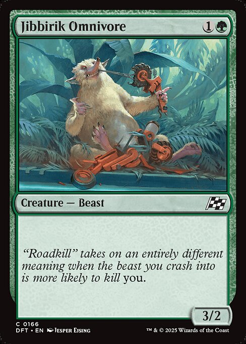 Jibbirik Omnivore (Foil) - Aetherdrift