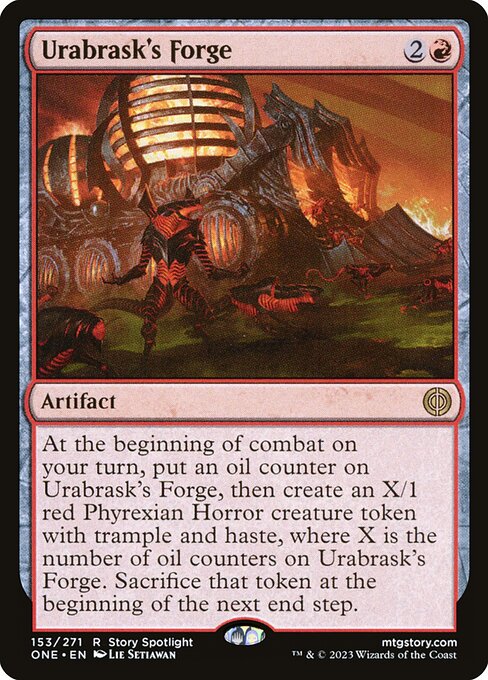 Urabrask's Forge (Foil) - Phyrexia: All Will Be One
