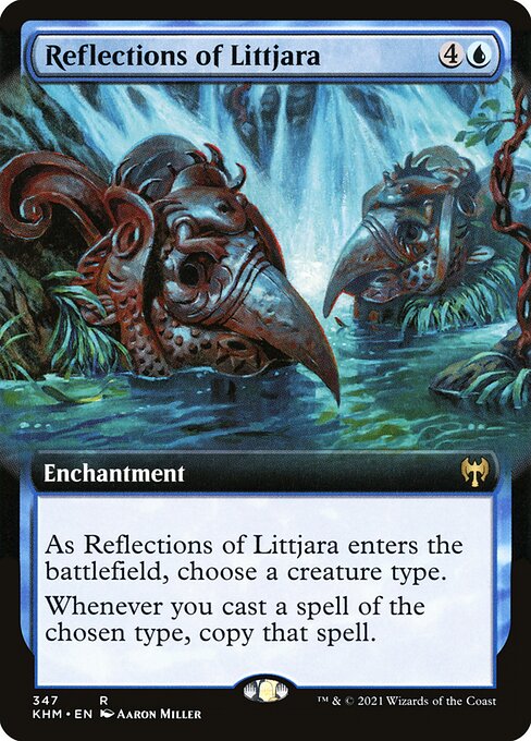 Reflections of Littjara (Extended Art) - Kaldheim
