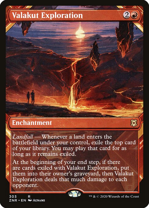 Valakut Exploration (Showcase) (Foil) - Zendikar Rising