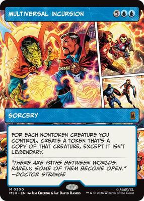 Multiversal Incursion (Borderless) - Marvel Super Heroes