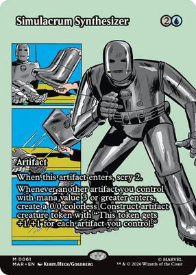 Simulacrum Synthesizer (Borderless) - Marvel Universe Eternal-Legal