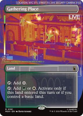 Gathering Place (Borderless) - Marvel Super Heroes