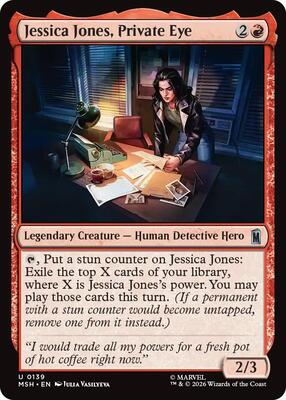 Jessica Jones, Private Eye - Marvel Super Heroes