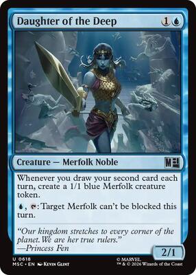 Daughter of the Deep - Commander: Marvel Super Heroes