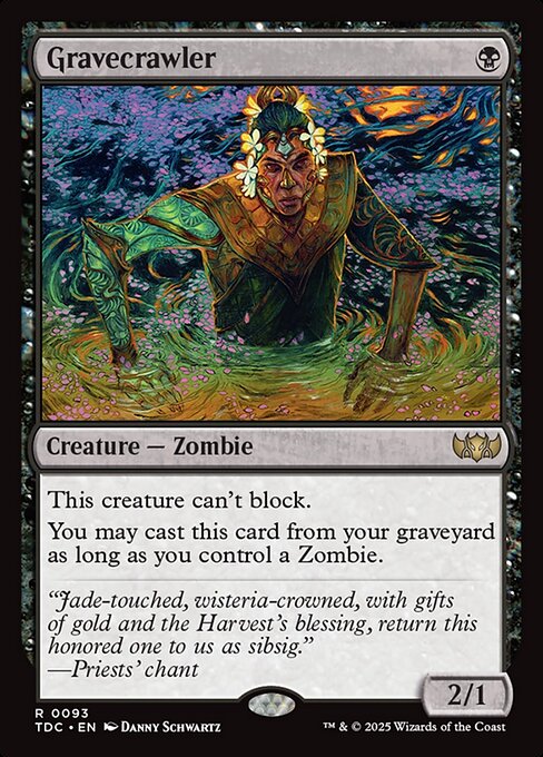 Gravecrawler - Commander: Tarkir: Dragonstorm