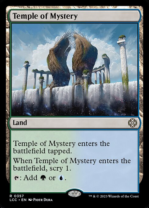 Temple of Mystery - Commander: The Lost Caverns of Ixalan
