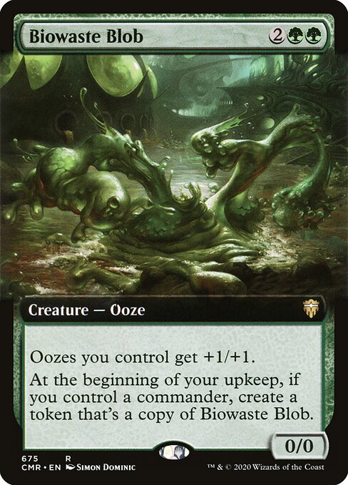 Biowaste Blob (Extended Art) - Commander Legends