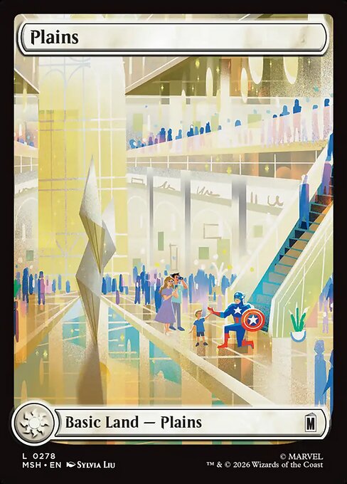 Plains (0278) (Foil) - Marvel Super Heroes