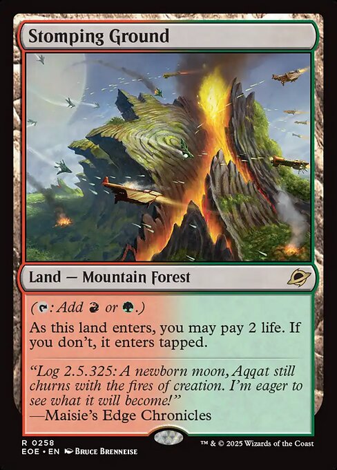Stomping Ground (Foil) - Edge of Eternities