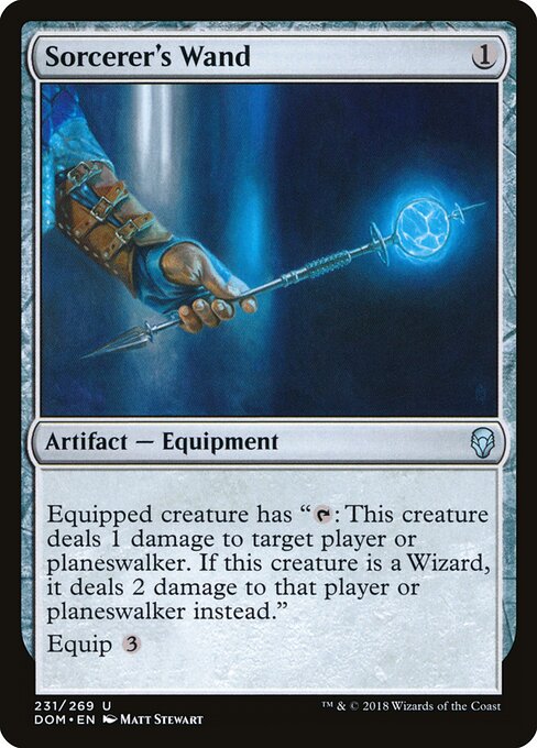 Sorcerer's Wand - Dominaria