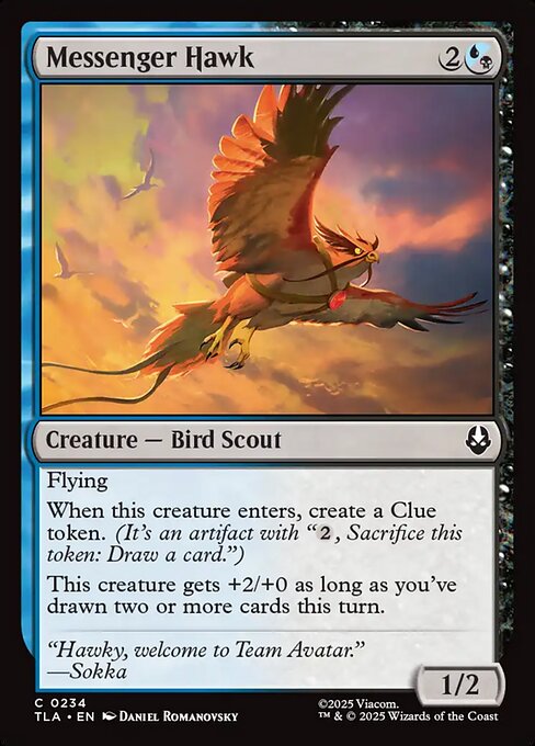 Messenger Hawk (Foil) - Avatar: The Last Airbender