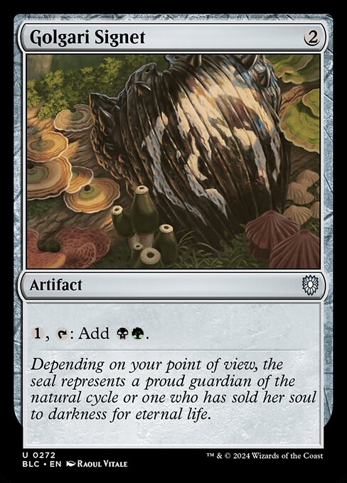Golgari Signet - Commander: Bloomburrow