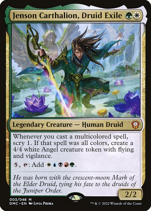 Jenson Carthalion, Druid Exile - Commander: Dominaria United