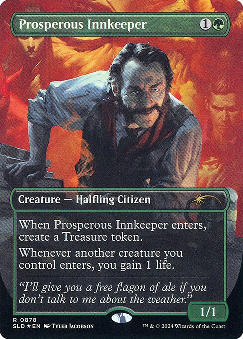 Prosperous Innkeeper (Rainbow Foil) (Foil) - Secret Lair Drop Series