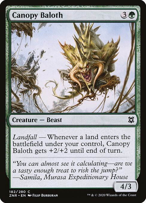 Canopy Baloth (Foil) - Zendikar Rising