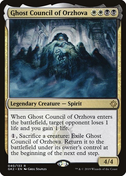 Ghost Council of Orzhova - Ravnica Allegiance: Guild Kits