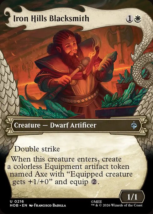 Iron Hills Blacksmith (Showcase) (Foil) - The Hobbit