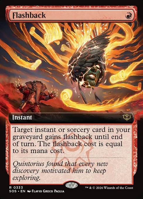 Flashback (Extended Art) - Secrets of Strixhaven