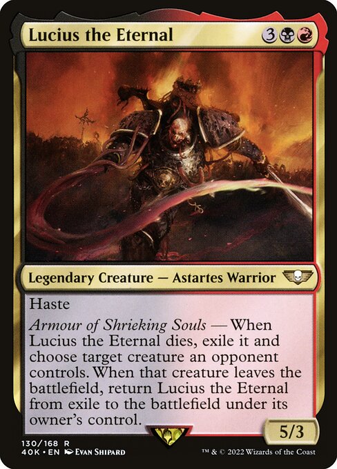 Lucius the Eternal - Universes Beyond: Warhammer 40,000