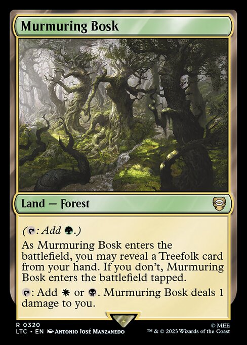 Murmuring Bosk - Commander: The Lord of the Rings: Tales of Middle-earth