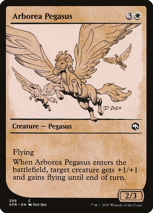 Arborea Pegasus (Showcase) - Adventures in the Forgotten Realms