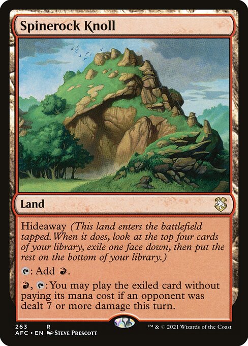 Spinerock Knoll - Commander: Adventures in the Forgotten Realms
