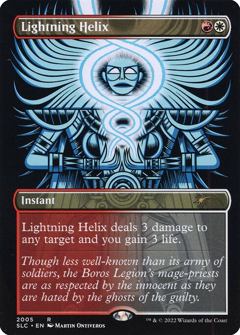 Lightning Helix (Foil) - Secret Lair Countdown Kit